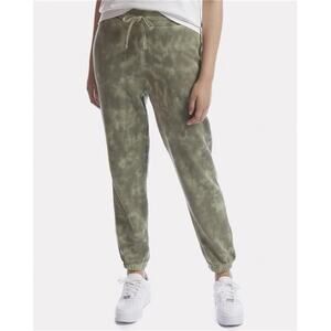 Alternative Apparel ECO Fleece Sweatpants Green Tie Dye Women's Jogger's